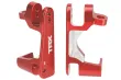 Traxxas Tuning C-Hubs aus 6061-T6 Aluminium in rot vorne für Rustler und Slash 1/10