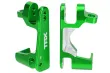 Traxxas Tuning C-Hubs aus 6061-T6 Aluminium in grün vorne für Rustler und Slash 1/10