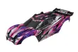 Traxxas Tuning Karosserie in pink mit Aufkleber für Rustler 1/10