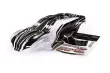 Traxxas Tuning Karosserie ProGraphix mit Aufkleber (benötigt Hintergrundlackierung) für Rustler 1/10