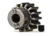 Traxxas Tuning Motorritzel 15Z für 5mm Welle und Stahl-HZ (Modul 1) für MAXX 1/10, X-Maxx 1/7 und Funco 1/6
