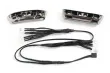 Traxxas Zubehör LED Licht mit Bumper in chrom vorne hinten (benötigt TRX7286A Netzteil) für E-Revo 1/16