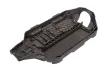 Traxxas Ersatzteile LCG-Chassis in charcoal grau für Ford Fiesta und Slash 4x4 Ultimate 1/10