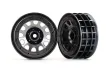 Traxxas Tuning Method Race 105 2,2 Felgen in schwarz-chrom 2Stück (benötigt TRX8168) für TRX-4 1/10