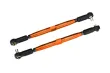 Traxxas Tuning Vorspurstange aus 7075-T6 Aluminium in orange 157mm 2Stück für X-Maxx 1/7 und Funco 1/6