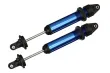 Traxxas Tuning GTX Dämpfer aus Aluminium in blau 2Stück für X-Maxx 1/7