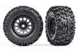 Traxxas Tuning Maxx AT Reifen auf XRT Felgen in schwarz 2Stück für X-Maxx 1/7