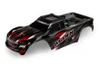 Traxxas Tuning Karosserie Maxx V2 in rot mit Aufkleber (Radstand 352mm) für MAXX 1/10