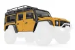 Traxxas Tuning Karosserie Defender in tan mit Anbauteilen für TRX-4M 1/18