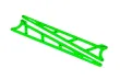 Traxxas Tuning Seitenplatten Wheelie-Bar aus Aluminium in grün 2Stück für Bandit, Bigfoot, Rustler, Slash und Stampede 1/10