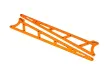 Traxxas Tuning Seitenplatten Wheelie-Bar aus Aluminium in orange 2Stück für Bandit, Bigfoot, Rustler, Slash und Stampede 1/10