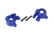 Traxxas Tuning Extreme Heavy Duty Lenkhebel in blau mit Kleinteilen (für TRX9080 Kit) für Ford Fiesta, Raptor, Rustler, Slash und Stampede 1/10