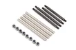 Traxxas Tuning Extreme Heavy Duty Querlenker Stift-Set gehärtet (für TRX9080 Kit) für Ford Fiesta, Raptor, Rustler, Slash und Stampede 1/10