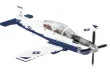 COBI Klemmbausteine Flugzeuge Beechcraft T-6 Texan II Blau - 197 Teile