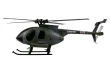 Amewi RC Heli Scale Hubschrauber Hughes MD500 Helikopter im Militär Design 4-Kanal 6G RTF Set