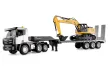 Amewi Tieflader und Bagger 2in1-Set G836E, G041E 1:24 RTR