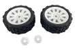 Amewi Ersatzteile Kompletträder TPR mit Felgen in Weiß für Hyper Go Breaker ProDrift-1.4 1:14