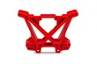 Traxxas Ersatzteile Dämpferbrucke Hinten in Rot für Jato 1/8