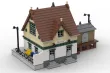 STS Klemmbausteine Modularer Kleinstadt Bahnhof Steindorf - 1963 Teile