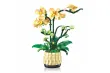 Jie Star Klemmbausteine Blumen Orchideen Topfpflanze - 971 Teile