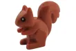 Klemmbausteine Tier Eichhörnchen essend in braun