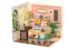 Lasercut Kunststoff Bausatz Standmodell DIY Miniature Haus Super Creator Serie Frischer Blumenladen - 142 Teile