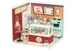 Lasercut Kunststoff Bausatz Standmodell DIY Miniature Haus Super Creator Serie Geschmackvolles Eis - 144 Teile