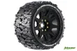 Louise Reifen MT-Mallet MFT soft auf Felge in schwarz 17mm 2Stück für Traxxas MAXX 1/10 und Sledge 1/8
