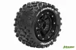 Louise Reifen MT-Uphill MFT soft auf BL-Felge in schwarz 17mm 2Stück für Traxxas MAXX 1/10