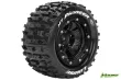 Louise Reifen MT-Pioneer MFT soft auf BL-Felge in schwarz 17mm 2Stück für Traxxas MAXX 1/10