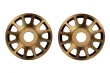 Traxxas Tuning Pro Scale Method Race Stern-Felgen aus Aluminium in Bronze 2Stück für Maxx-Slash 1/8 und UDR 1/7