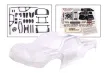 Traxxas Tuning Heavy Duty Karosserie in Klar mit Anbauteilen für Maxx-Slash 1/8
