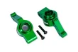Traxxas Tuning Radträger in Grün für TRX9080 Extreme HD für Bigfoot, Ford, Rustler, Slash, Stampede 4x4 1/10