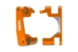 Traxxas Tuning Caster Blocks in Orange für TRX9080 Extreme HD für Bigfoot, Ford, Rustler, Slash, Stampede 4x4 1/10