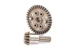 Traxxas Ersatzteile Differential Tellerrad und Ritzel Hinten 13/37 Ratio für Mini-Slash 4x4 1/16