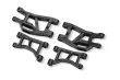 Traxxas Ersatzteile Querlenker vorne in Schwarz für Mini-Slash 4x4 1/16