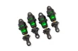 Traxxas Tuning Mini GTR Aluminium-Dämpfer in Grün kurz mit Federn 4Stück für Mini-Slash 4x4 1/16