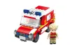 Kiddicraft Klemmbausteine Feuerwehr First Responder Einsatzfahrzeug - 227 Teile