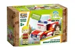 Kiddicraft Klemmbausteine Feuerwehr First Responder Einsatzfahrzeug - 227 Teile