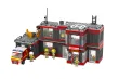 Kiddicraft Klemmbausteine Feuerwehrstation - 958 Teile