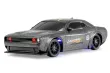 Amewi RC Auto Drift Sport Muscle Car mit Gyro 4WD in Grau 1:43 RTR