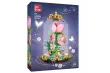 JieStar Klemmbausteine Blumen Rose - 257 Teile