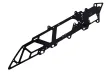 SAB Goblin CF-Seitenteil zum Einbau eines 40mm Heckservo für iL 700 Piuma