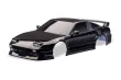 Traxxas Ersatzteile Karosserie in Schwarz für 4-TEC Nissan 240SX 1/10