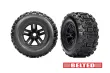 Traxxas Tuning Sledgehammer Belted Reifen auf 3.8 Felgen in Schwarz 17mm 2Stück für Sledge 1/8