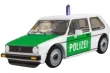 COBI Klemmbausteine Autos VW Golf 1974 Polizei - 77 Teile