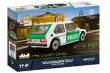 COBI Klemmbausteine Autos VW Golf 1974 Polizei - 77 Teile