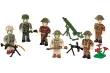 COBI Klemmbausteine Figuren Set Battle of Monte Cassino - 73 Teile