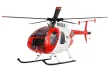 Amewi RC MD500 Pro GPS Helikopter Police 9-Kanal 3D/6G RTF
