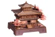 Lasercut Holzbausatz Standmodell Sakura-Pavillon - 235 Teile